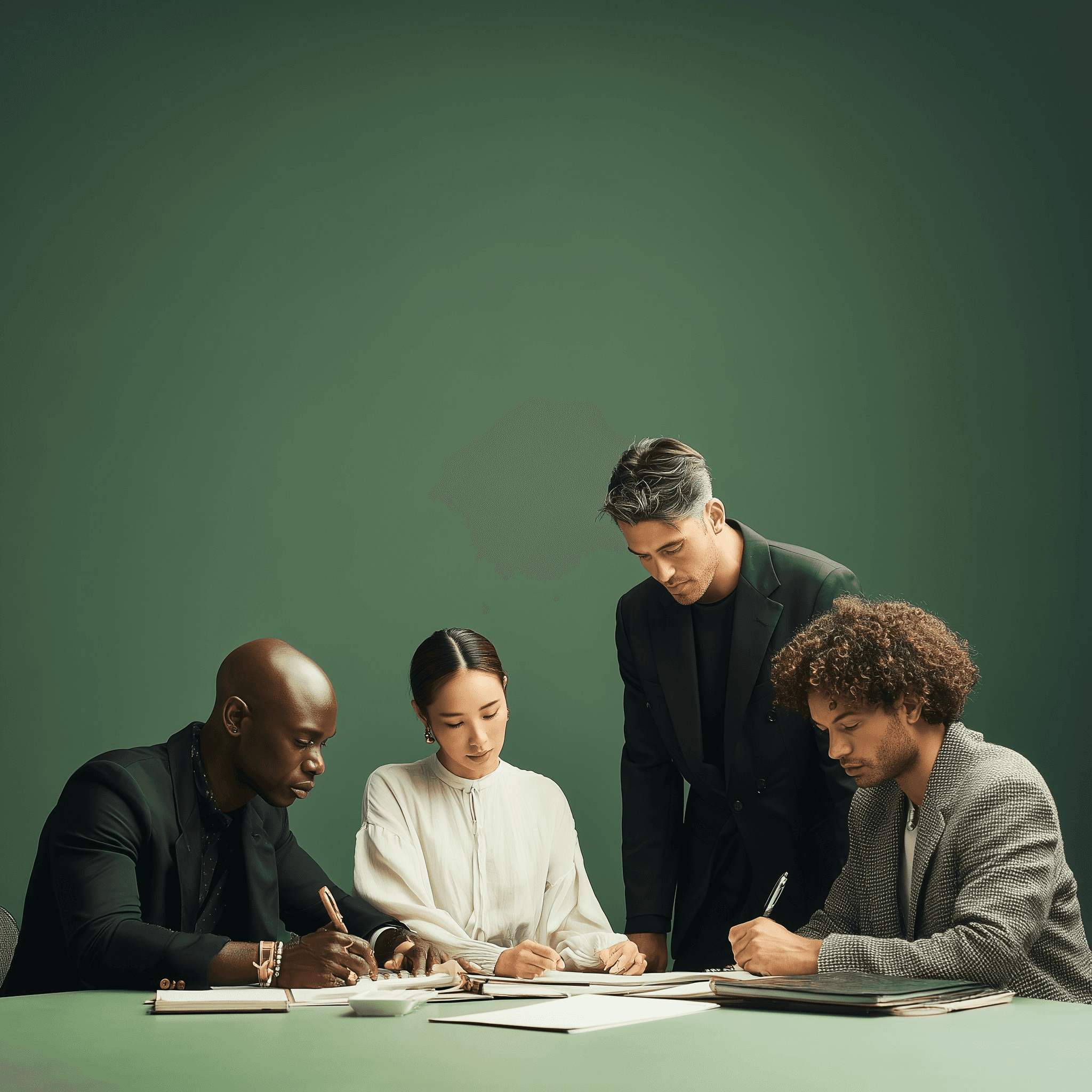 Automation specialists working together